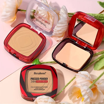 Matte Full-Coverage Pressed Powder Foundation