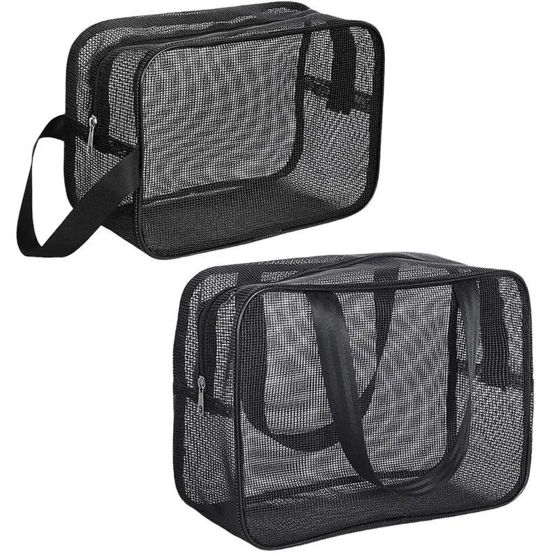 Large Mesh Shower Caddy Tote Bag