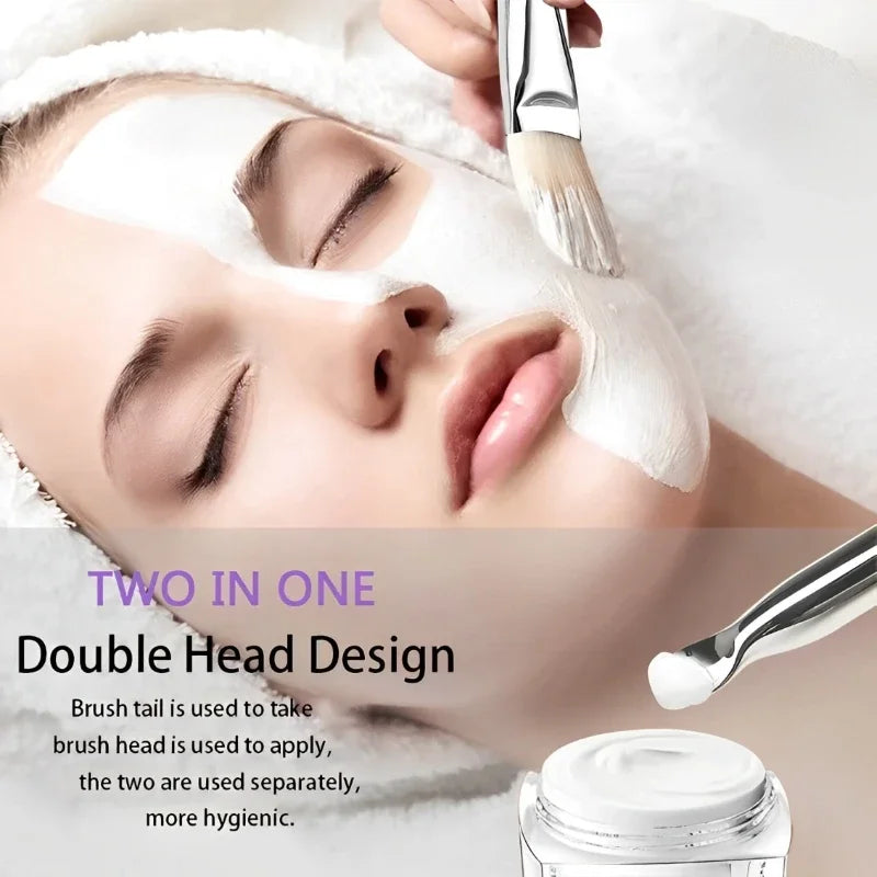 Silicone Facial Mask Brush and Mixing Bowl Set
