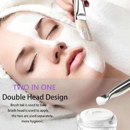 Silicone Facial Mask Brush and Mixing Bowl Set