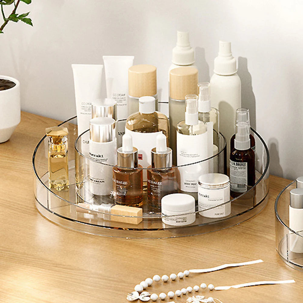 360° Rotating Acrylic Cosmetic Organizer