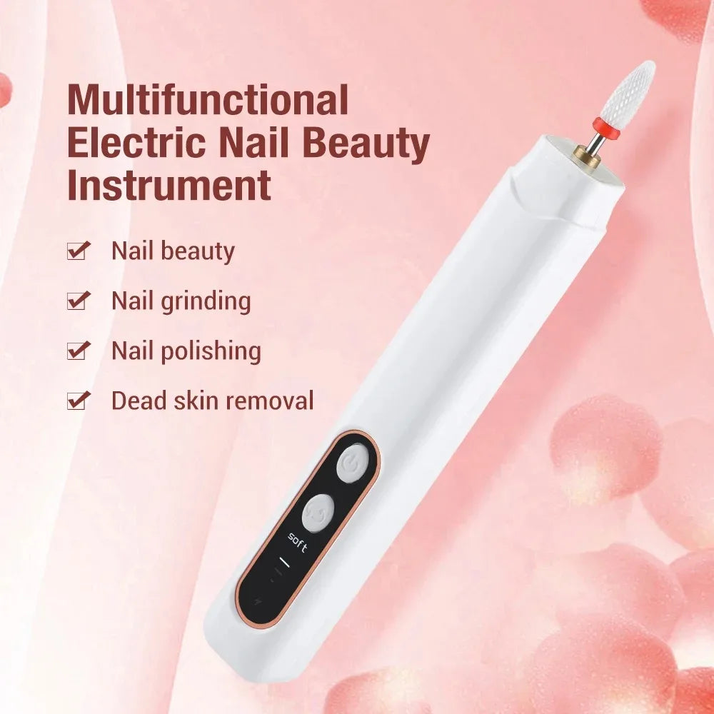Wireless 6-in-1 Nail Drill