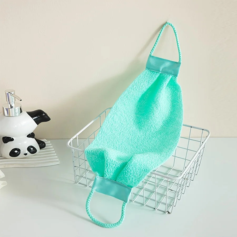 Extra-Long Exfoliating Back Scrubber Towel