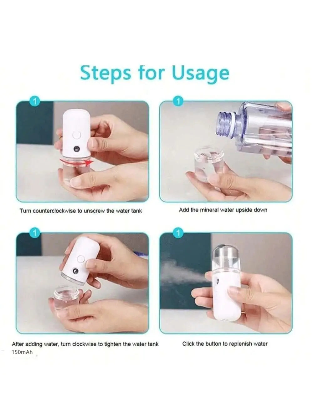 USB Rechargeable Mist Facial Sprayer