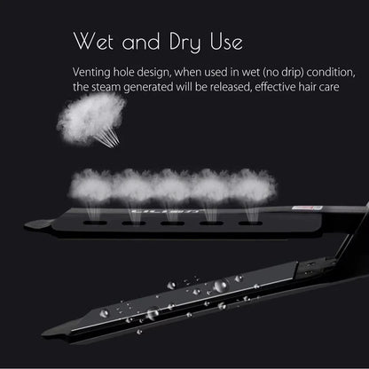 Dual-Use Hair Straightener Curler