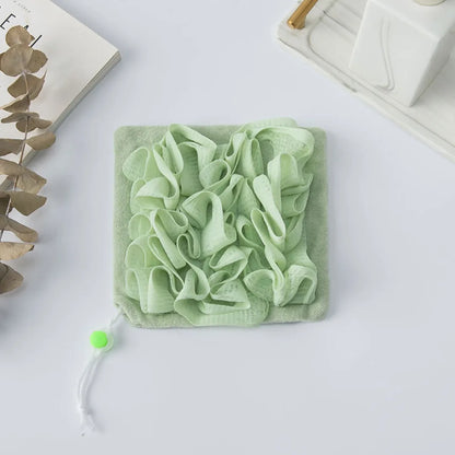 2-in-1 Exfoliating Bath Loofah Towel