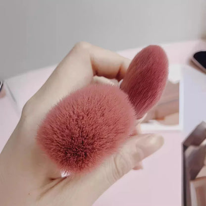 Mini Portable Three-Piece Makeup Brush Set