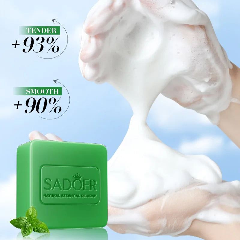 Peppermint Kojic Handmade Brightening Soap