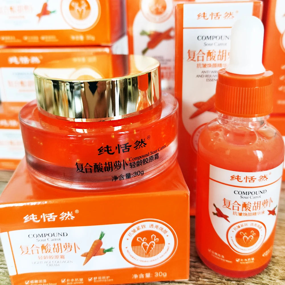 Carrot Moisturizing Skincare Set
