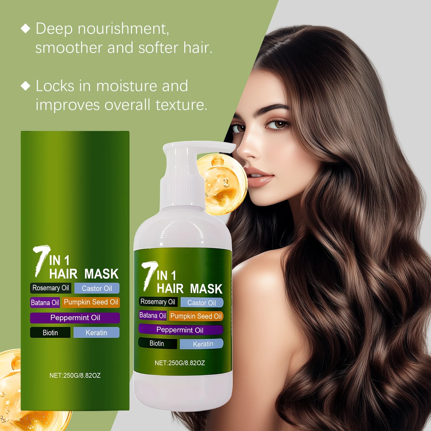 7-in-1 Rosemary Biotin Hair Mask