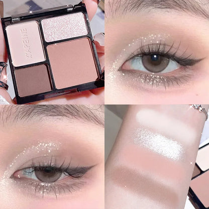 Four-Color Mini Eyeshadow Palette