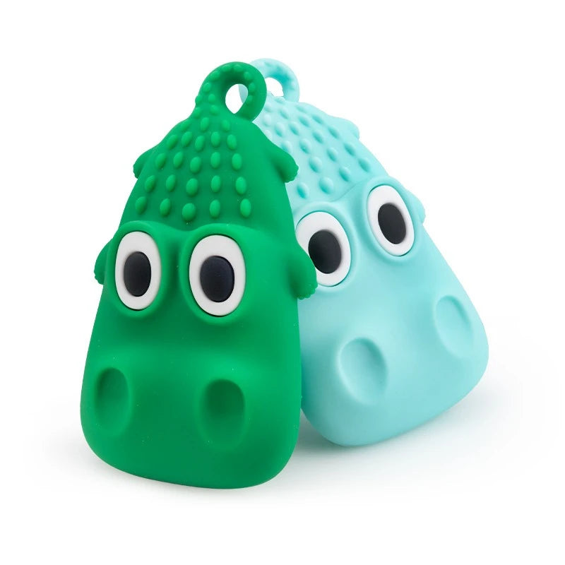 Cute Crocodile Silicone Bath Brush