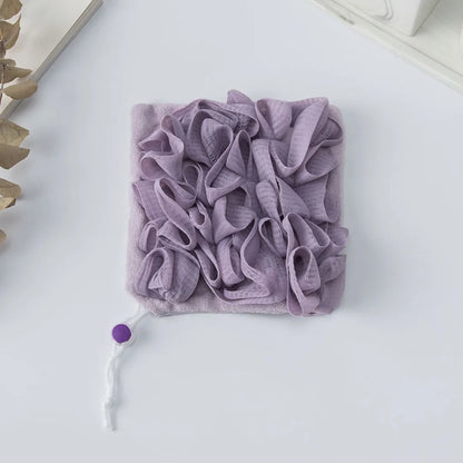 2-in-1 Exfoliating Bath Loofah Towel