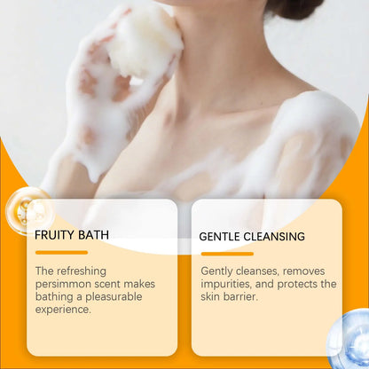 Persimmon Fresh Bath Soap Hydrating Cleanser