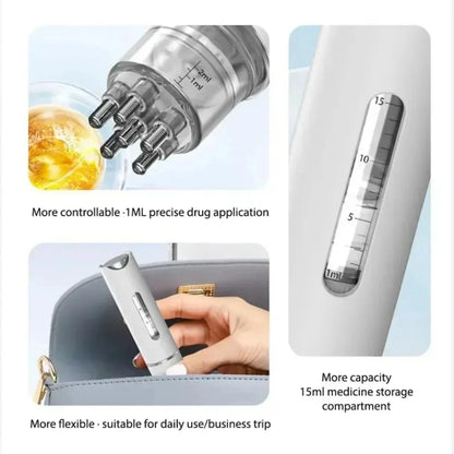 Portable Scalp Applicator Liquid Comb Massager