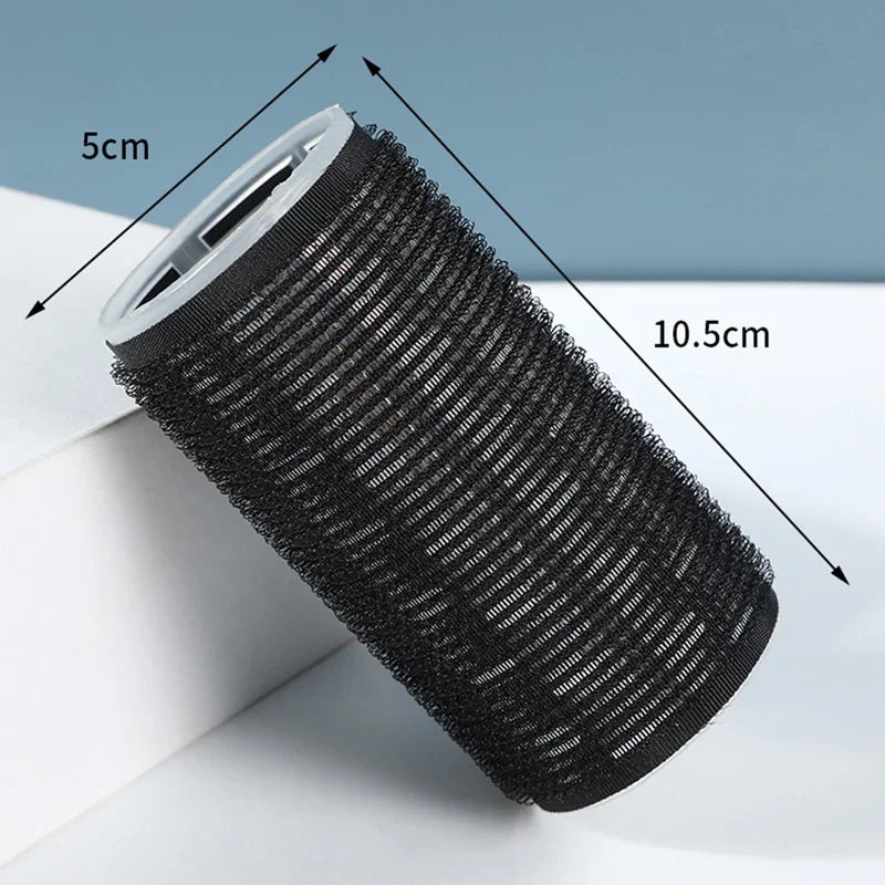 Large Self-Adhesive Hook Loop Hair Roller for DIY Curl Styling