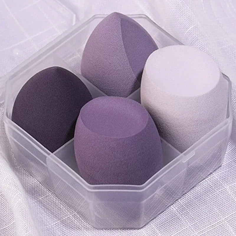 4-Piece Beauty Egg Makeup Sponge Set
