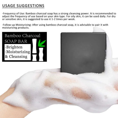Bamboo Charcoal Deep Cleansing Soap