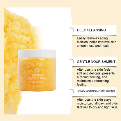 Turmeric Sea Salt Body Scrub