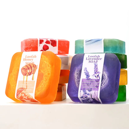 Lavender Luffa Handmade Soap