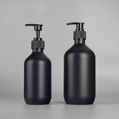 Matte Black Refillable Liquid Soap Dispenser
