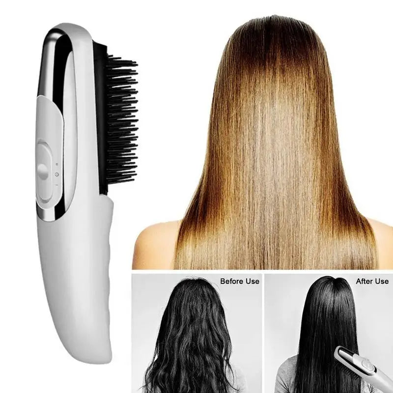 2-in-1 Cordless Hair Straightening Comb