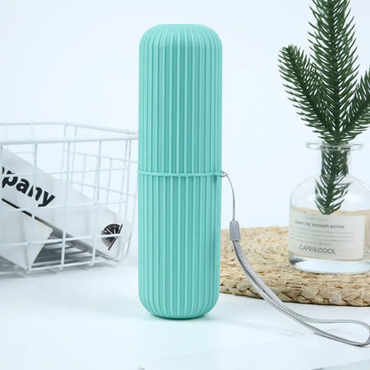 Portable Travel Toothbrush Box and Mouthwash Cup