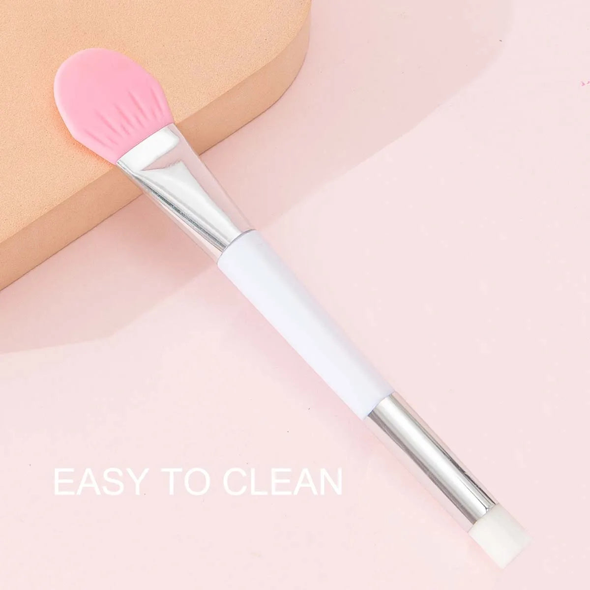 Double-Ended Silicone and Bristle Mask Brush