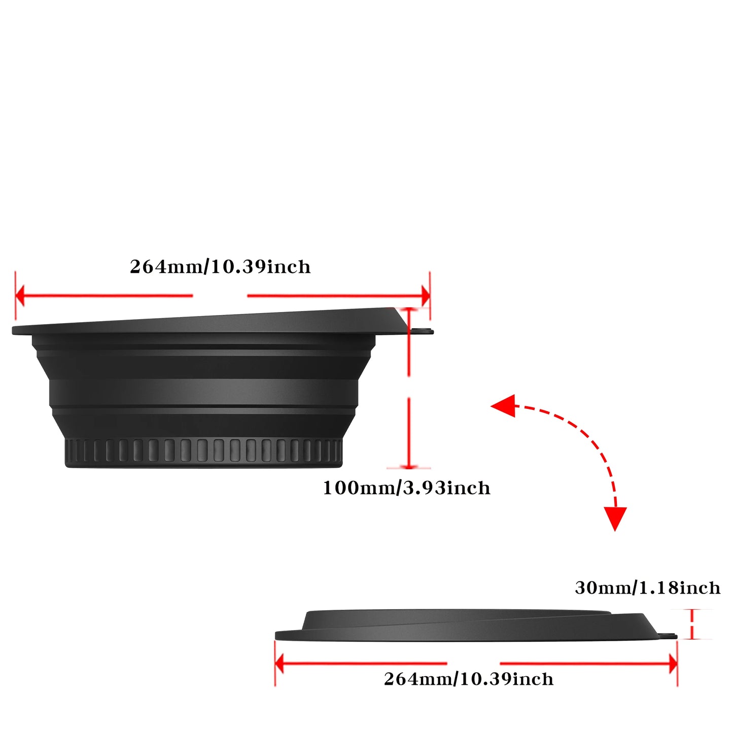 Silicone Foldable Ice Bath Bowl