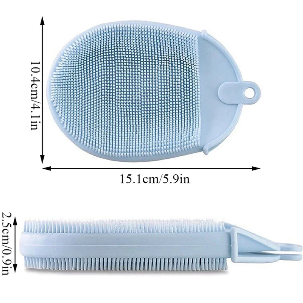 Soft Silicone Exfoliating Bath Brush