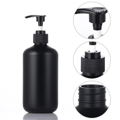 Matte Black Refillable Liquid Soap Dispenser