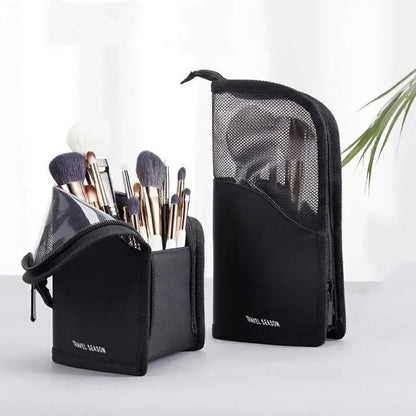 Clear Standing Cosmetic Travel Bag