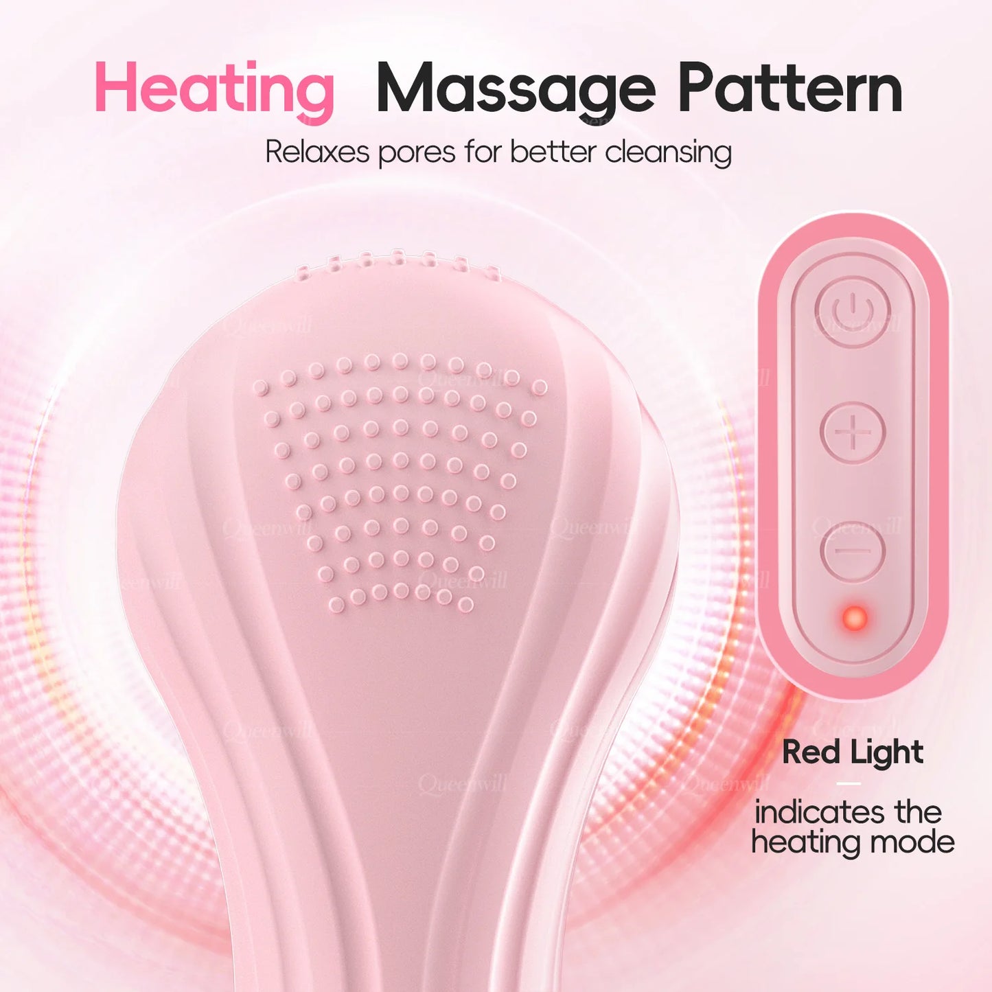 Rechargeable Sonic Facial Cleansing Brush