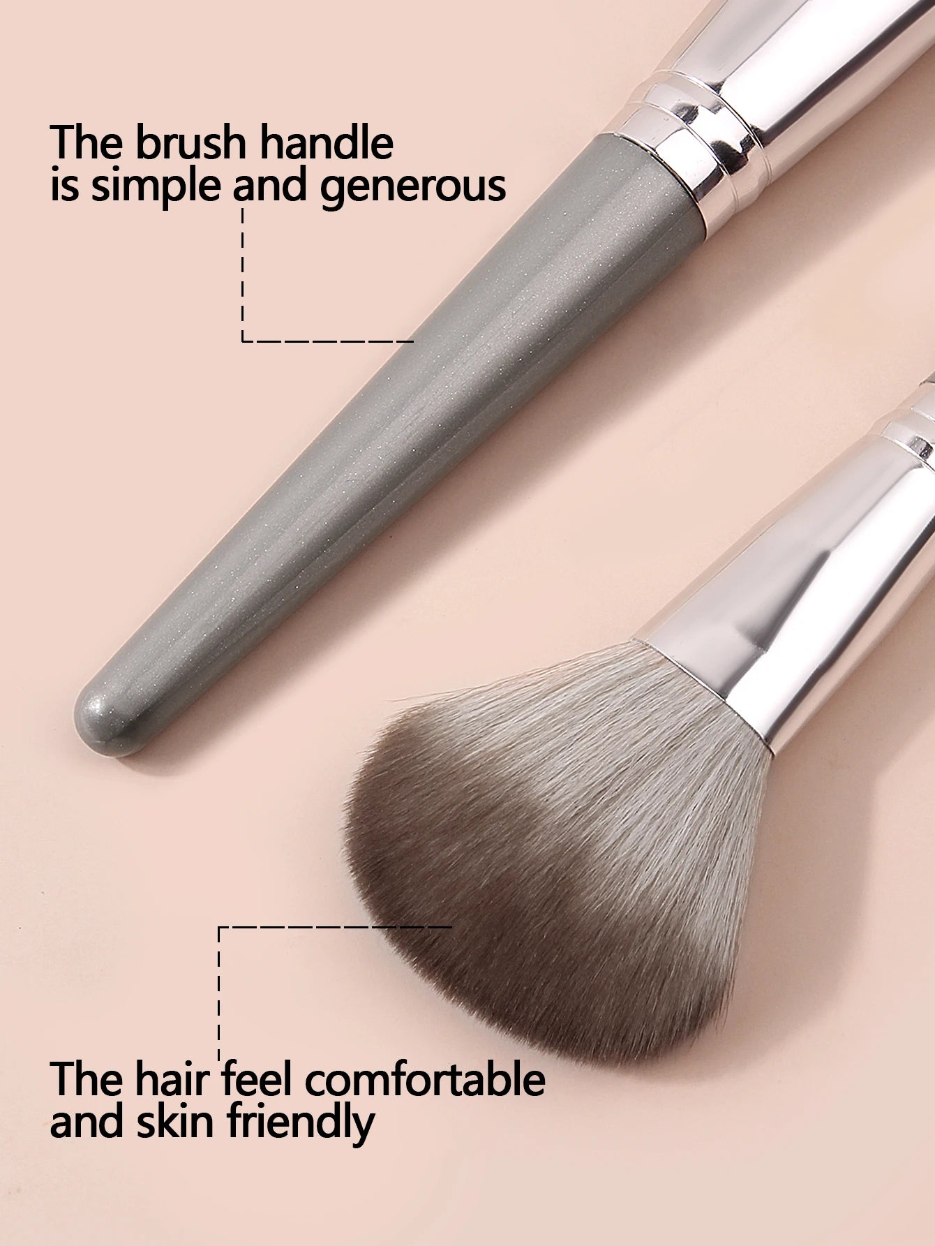 High-Quality Fluffy Soft Large Powder Brush