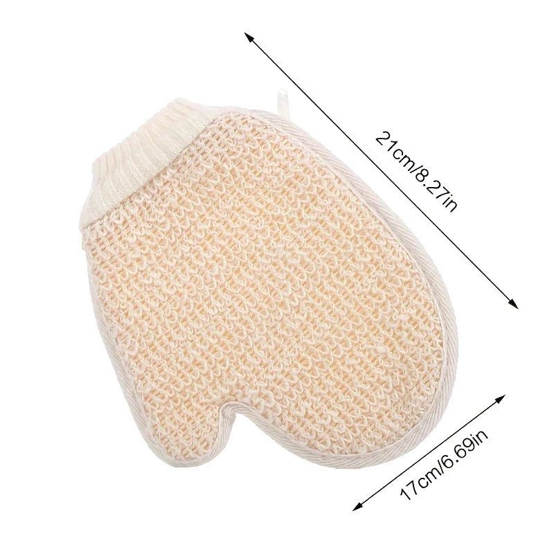 Cotton Linen Exfoliating Body Scrub Brush