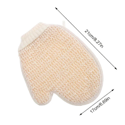 Cotton Linen Exfoliating Body Scrub Brush