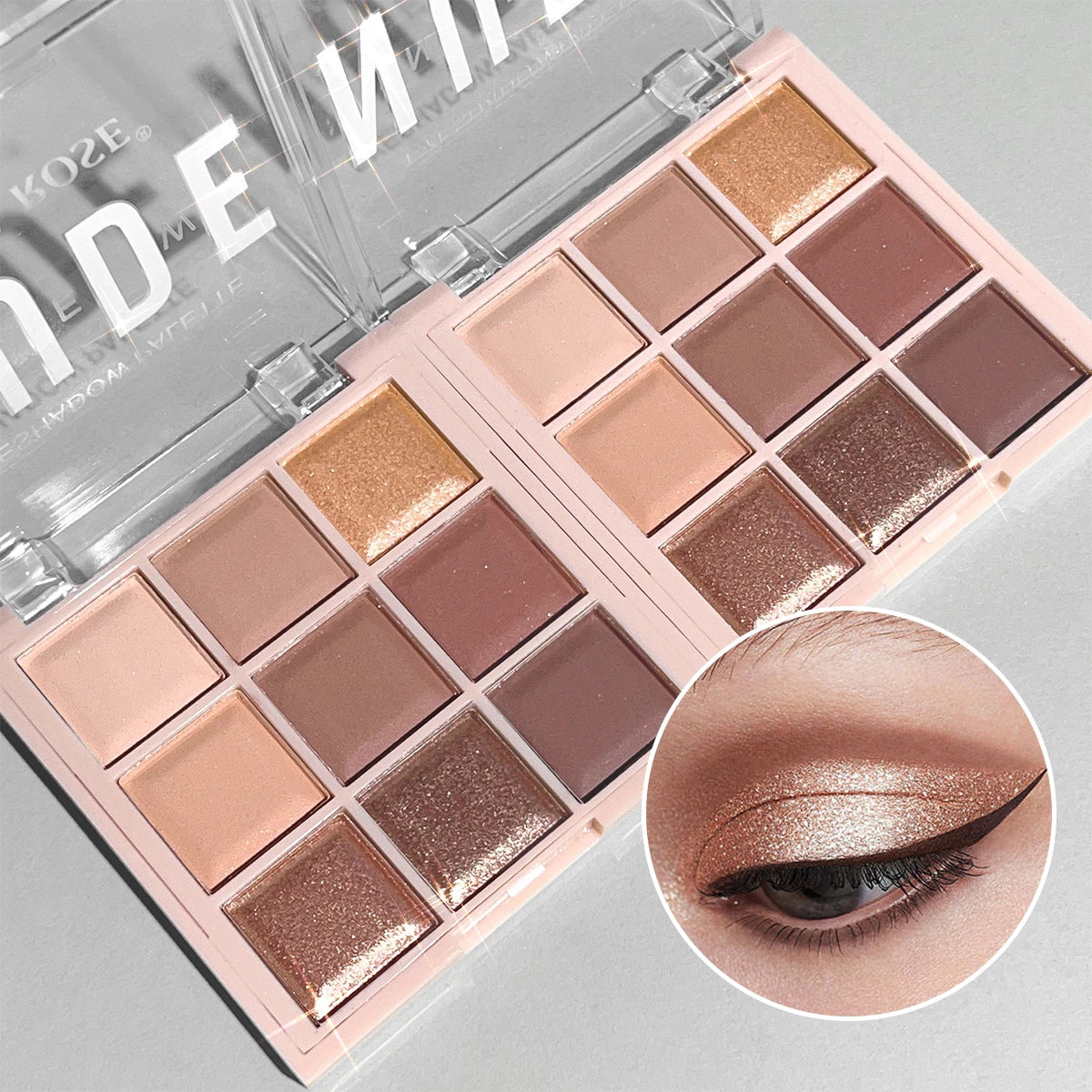 Nine-Color Milk Tea Eyeshadow Palette