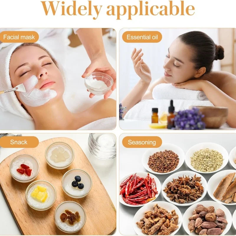 Acrylic Facial Mask Mixing Bowl Set