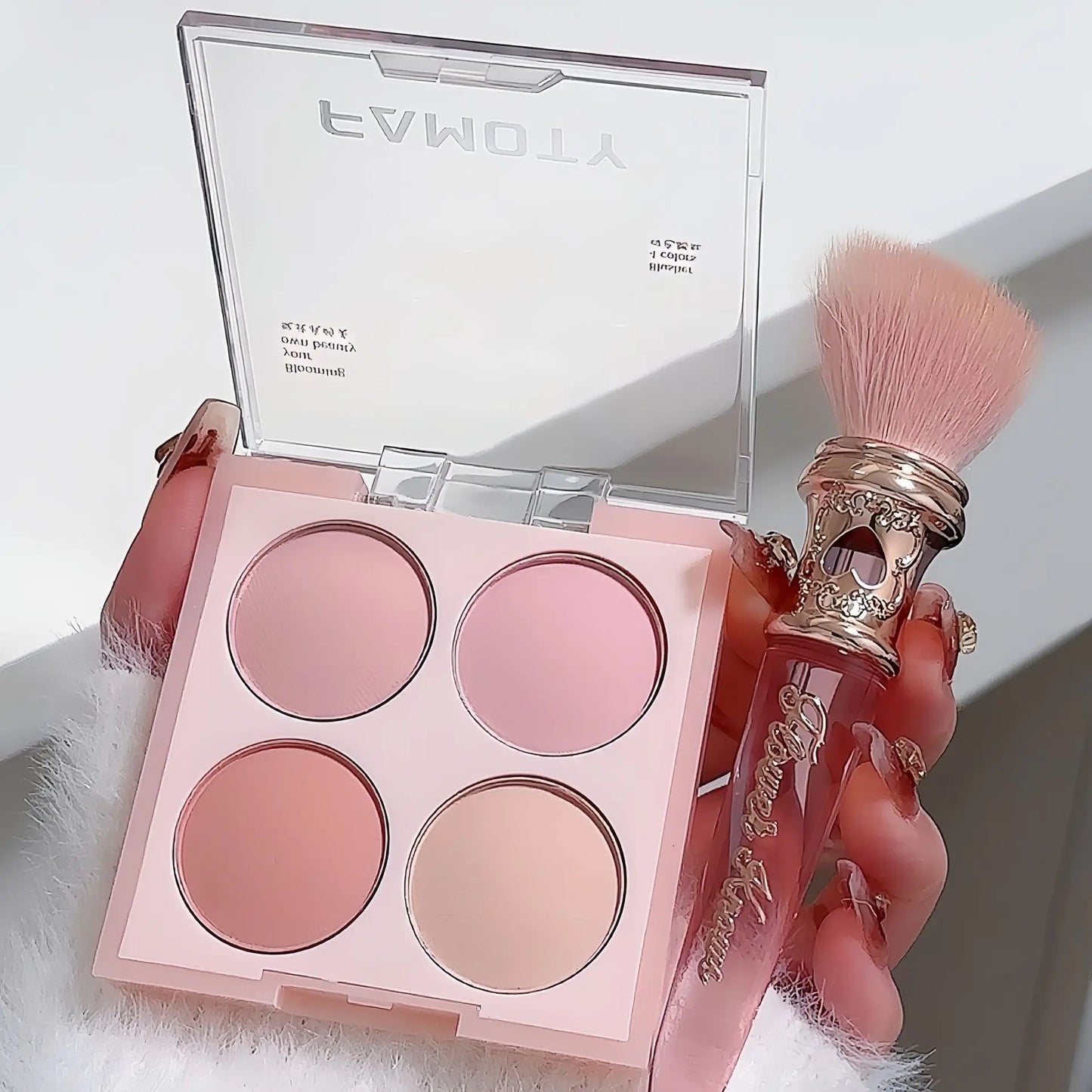 Four-Color Matte Blush Palette