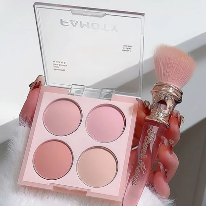 Four-Color Matte Blush Palette