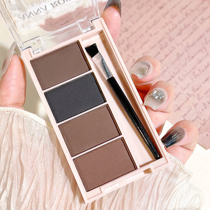 4-Color Matte Eyebrow Powder Set