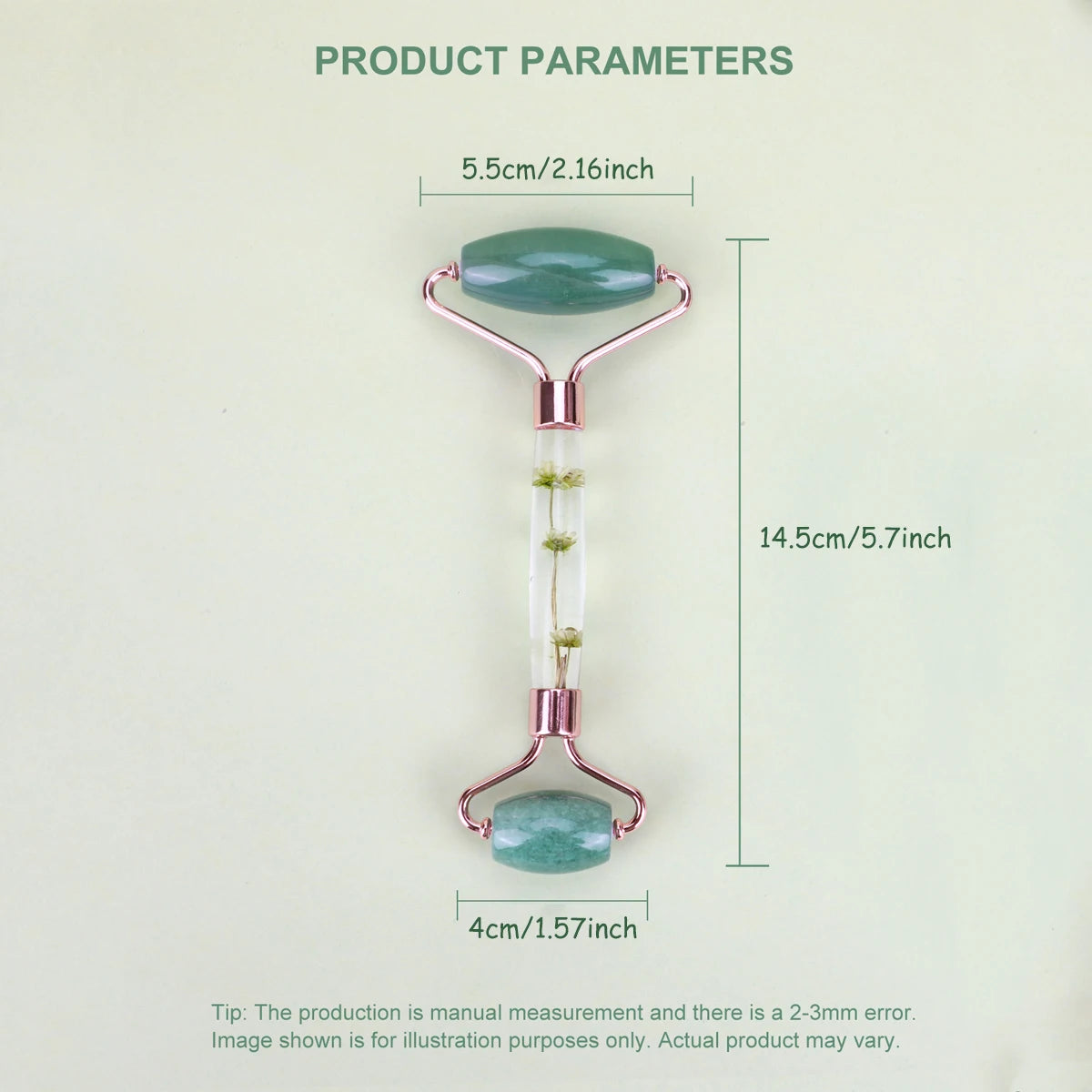 Natural Jade Facial Roller Massager