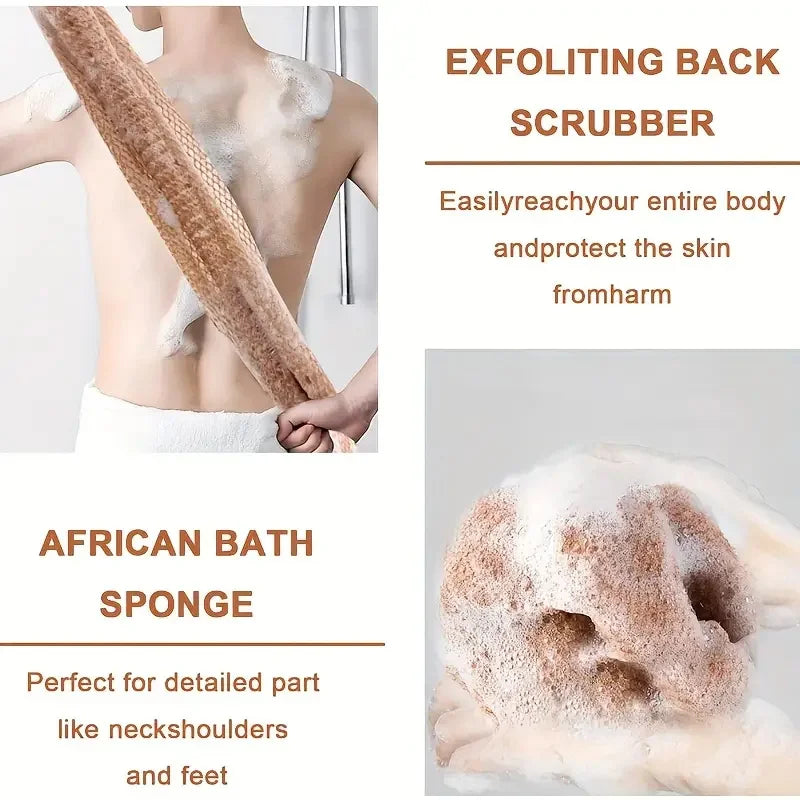 African Exfoliating Sponge Set