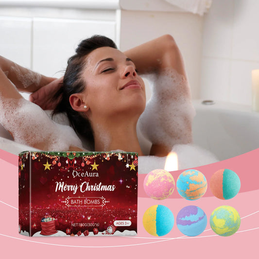 Christmas Aromatherapy Bath Bomb Gift Set