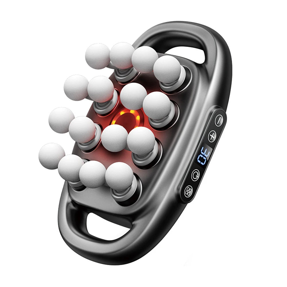 30-Head High-Frequency Massage Gun