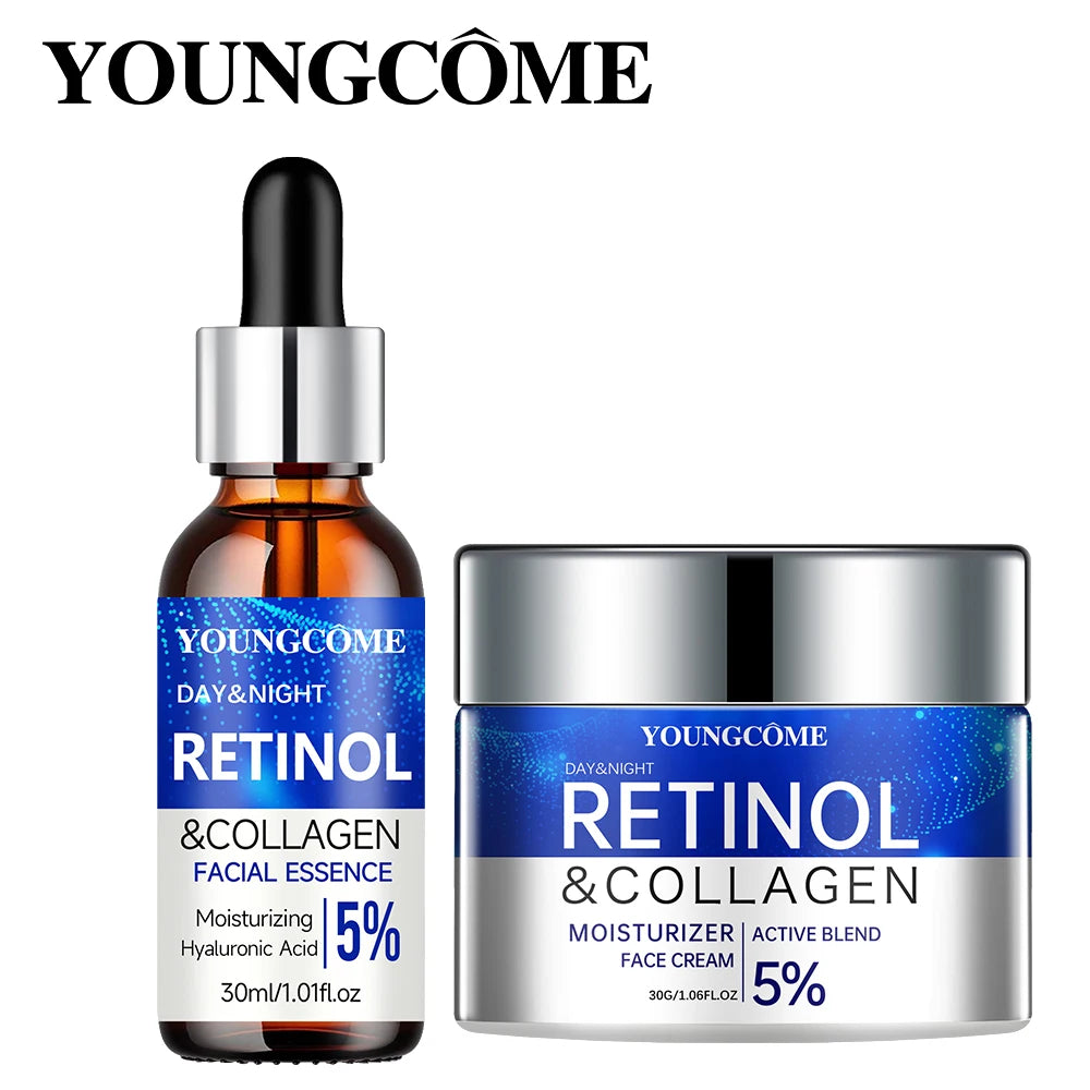 Retinol Cream and Serum Set