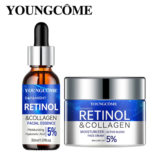 Retinol Cream and Serum Set
