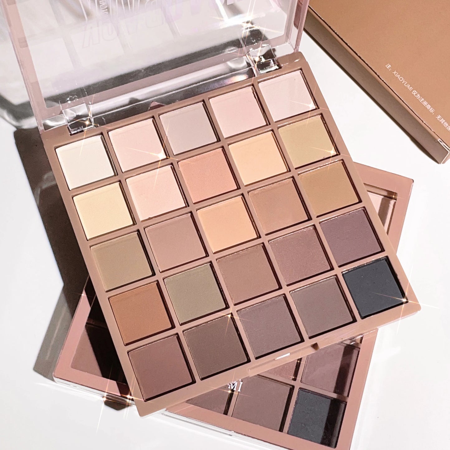 Twenty-Five Color Matte Nude Eyeshadow Palette
