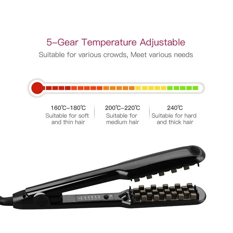 Professional Ceramic Volumizing Hair Iron