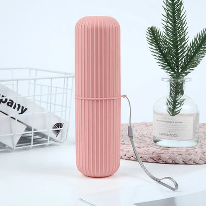Portable Travel Toothbrush Box and Mouthwash Cup